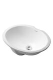 Duravit Dune Tezgahaltı Lavabo 42,5 X 34 cm, Alpin Beyaz 0481460000